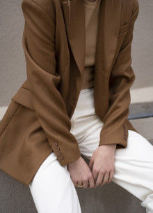 Жакет приталенный шерсть фото 1231972