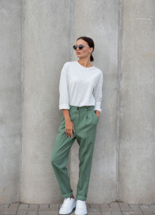 Брюки классического прямого кроя фото 336