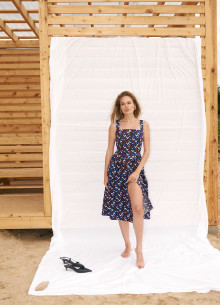 Платье сарафан на пуговицах фото 758