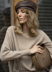 Джемпер удлиненный из шерсти и кашемира фото 1232760