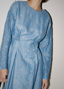 Платье кружевное макси фото 846849