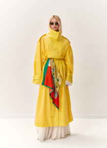 Плащ А-силуэта в длине макси  фото 1231914