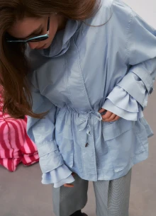 Куртка парка из итальянской ткани фото 1233285