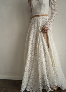 Юбка солнце из кружева фото 1232873