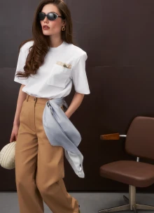 Майка хлопковая с фиксатором фото 1233250