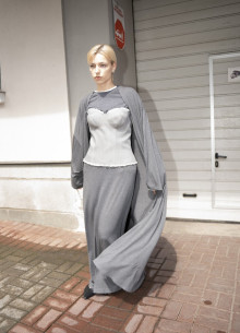 Кардиган в длине макси из вискозы фото 920