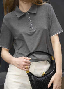 Майка поло из вискозы фото 933