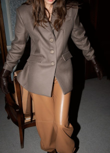 Жакет приталенный шерсть фото 1231976