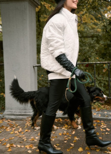 Куртка двусторонняя укороченная фото 1233145