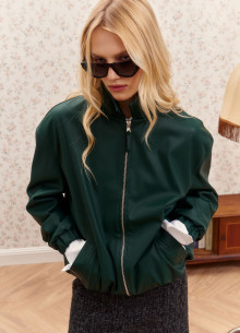 Куртка из итальянской экокожи фото 1131