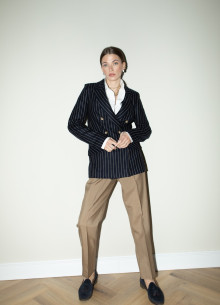 Брюки классического прямого кроя фото 1232026