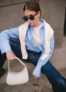 Рубашка свободного силуэта фото 1232127