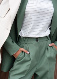 Брюки классического прямого кроя фото 1232022