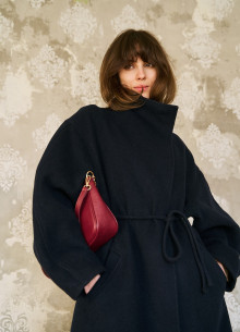 Пальто А-силуэта из итальянской шерсти  фото 1233142