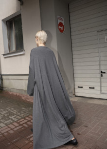 Кардиган в длине макси из вискозы фото 1232477