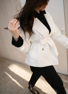 Плащ классический короткий фото 771