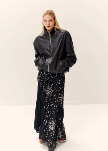 Куртка из итальянской экокожи фото 1123