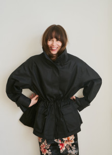 Куртка парка из итальянского хлопка фото 1107