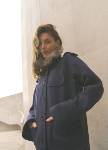 Однобортное пальто в длине макси  фото 1231805