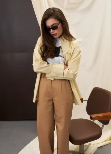 Брюки прямого кроя фото 1233294