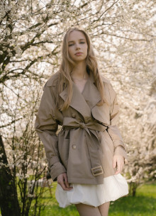 Плащ классический короткий фото 1231882