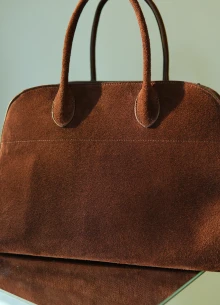 Сумка Tote из замши фото 803010