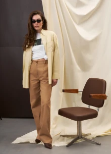 Брюки прямого кроя фото 1233293