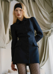 Платье жакет мини фото 753