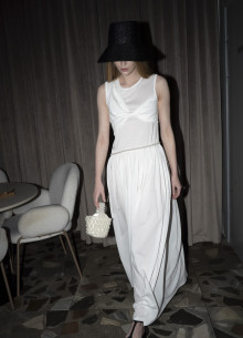 Платье с драпировками  фото 936