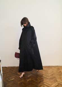 Плащ А-силуэта в длине макси  фото 1096